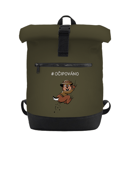 Očipováno batoh Military Green