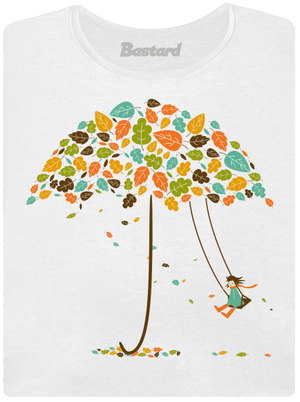 Radost z podzimu dámské tričko premium White