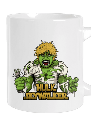 Hulk Skywalker velký hrnek White