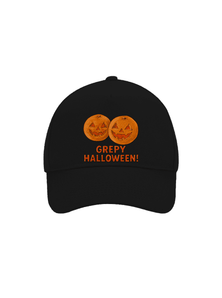 Grepy Halloween kšiltovka baseballka Black