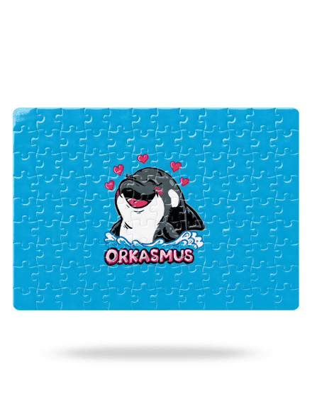 Velrybí orkasmus puzzle White