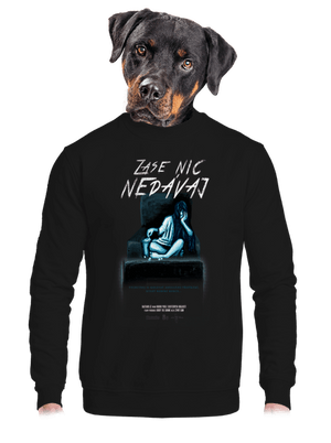 unisex mikina bez kapuce