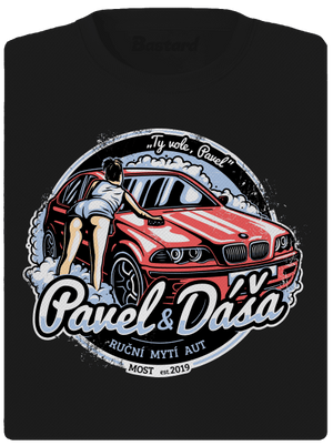 Automyčka Pavel dámské sportovní tričko Black