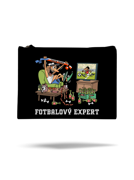 Fotbalový expert taštička Black