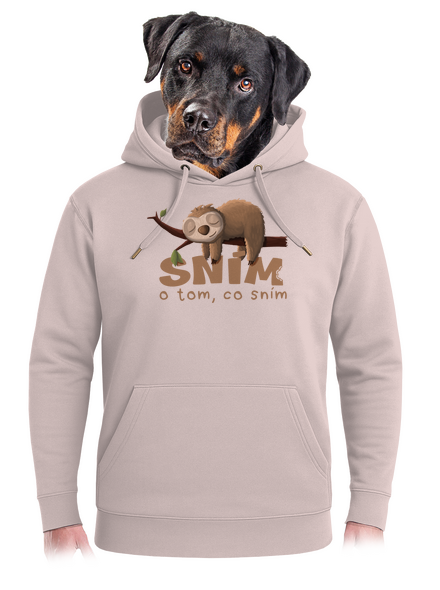 Sním o tom, co sním unisex mikina premium Rose Chalk