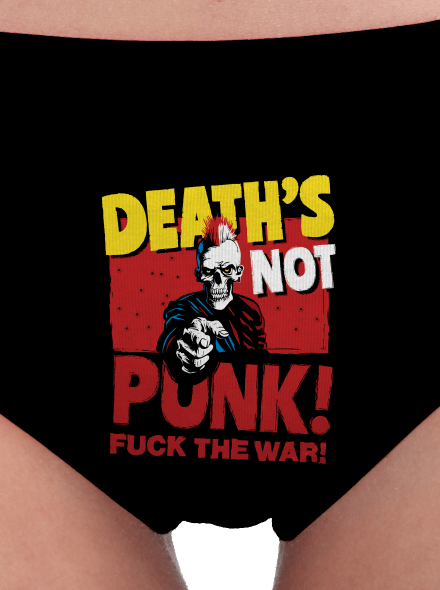 Death's not punk dámské kalhotky Black