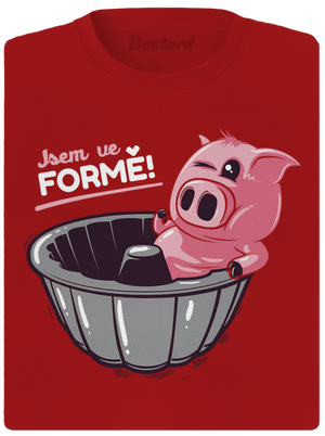 Ve formě dámské sportovní tričko Red Mal