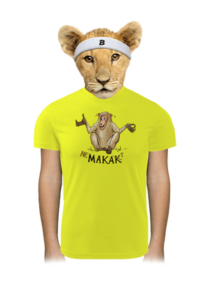 Nemakat dětské sportovní tričko Neon Yellow