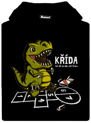 Křída dětská mikina klokanka Black