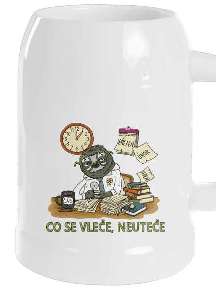 Co se vleče, neuteče půllitr White