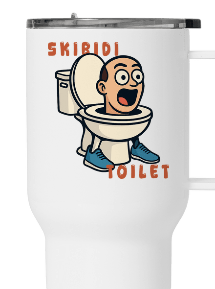 Skibidi Toilet termohrnek White