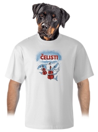 unisex tričko oversized