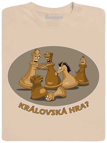 Královská hra pánské tričko Sand