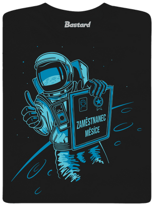 Zaměstnanec měsíce pánské tričko Black