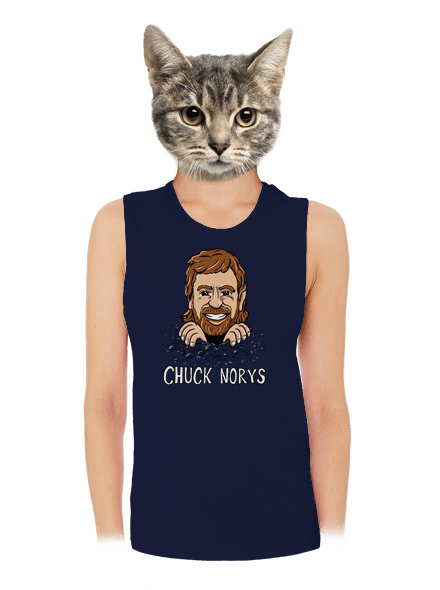 Chuck Norys dámské tílko volné Navy