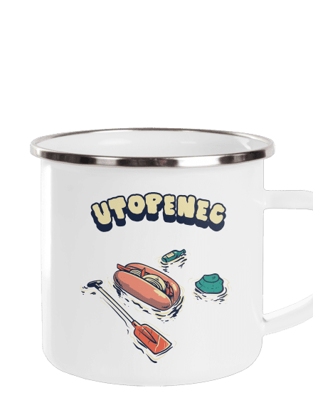 Utopenec plecháček White