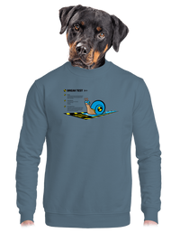 unisex mikina bez kapuce