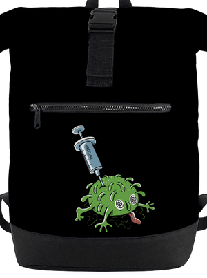 Zapíchlý covid batoh Black