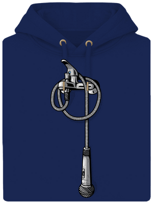 Ve sprše unisex mikina premium Navy