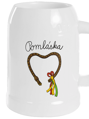 Pomláska půllitr White