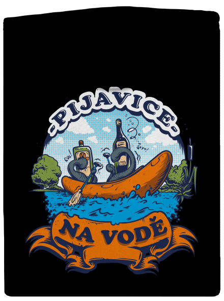 Pijavice na vodě dámská mikina na zip Black