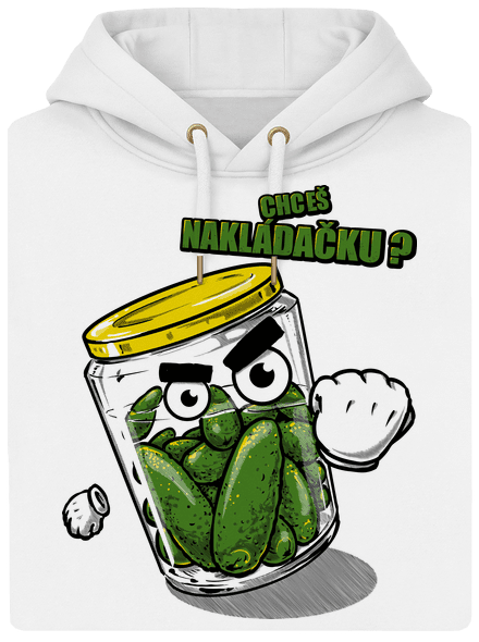 Nakládačka unisex mikina premium Snowwhite