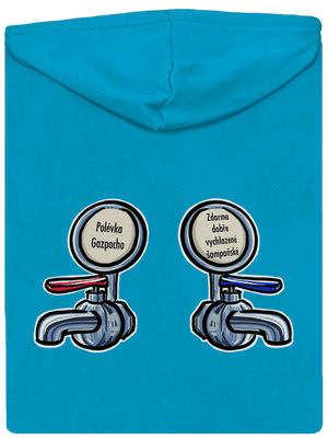 Polévka Gazpacho dámská mikina na zip Blue Atol