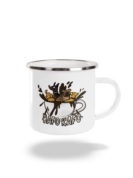 Hafo kafo plecháček White