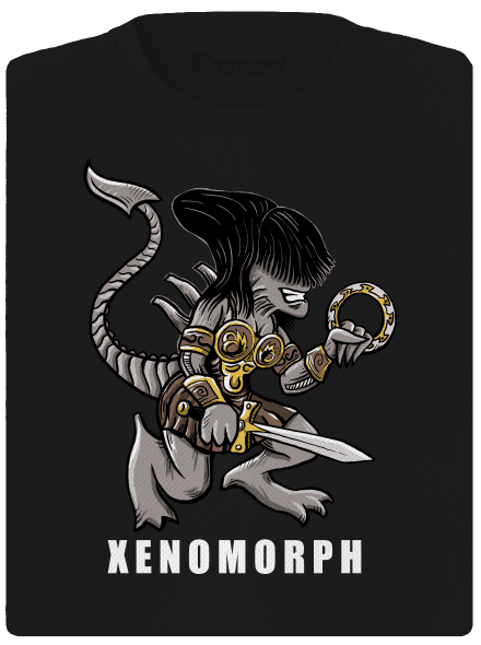 Xenomorph dámské sportovní tričko Black