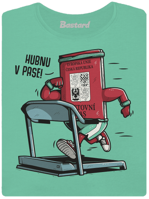 Hubnu v pase dámské tričko premium Mint Mal