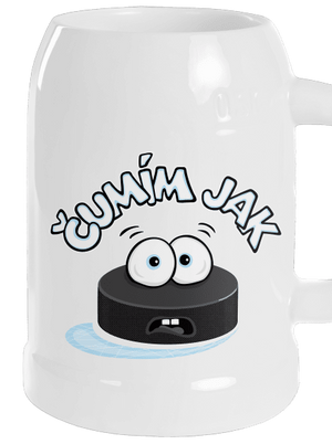 Čumím jak puk půllitr White