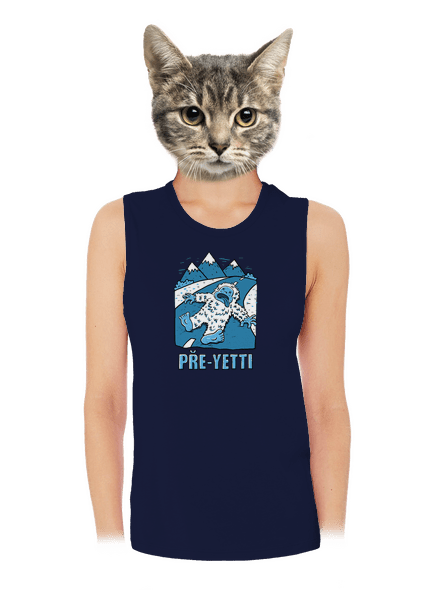 Pře-Yetti dámské tílko volné Navy
