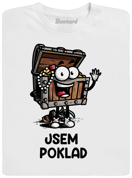 Jsem poklad dětské tričko White