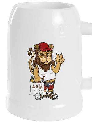 Lvíček půllitr White