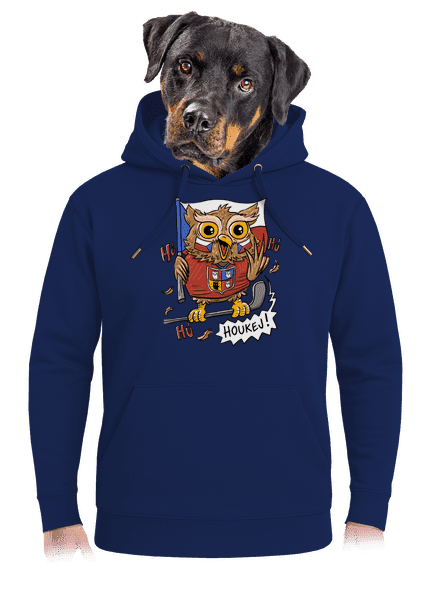 Houkej unisex mikina premium Navy