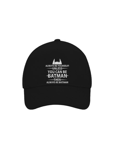 Batman kšiltovka baseballka Black