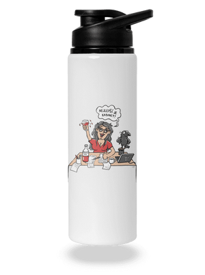 Kabinet lahev na vodu White