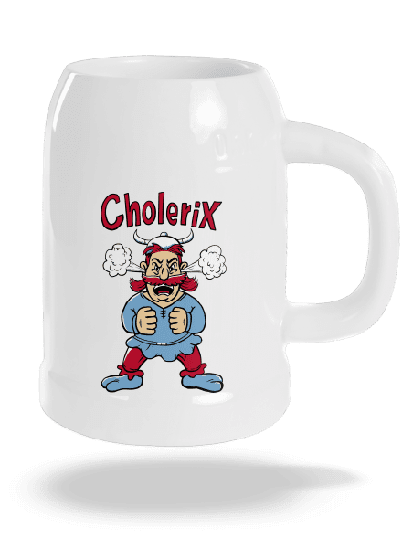 Cholerix půllitr White