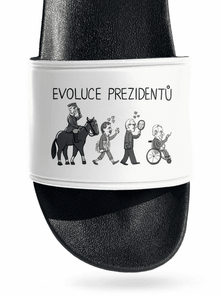 Evoluce prezidentů pantofle White