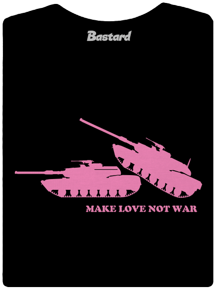 Tanky dámské tričko s lemem Black