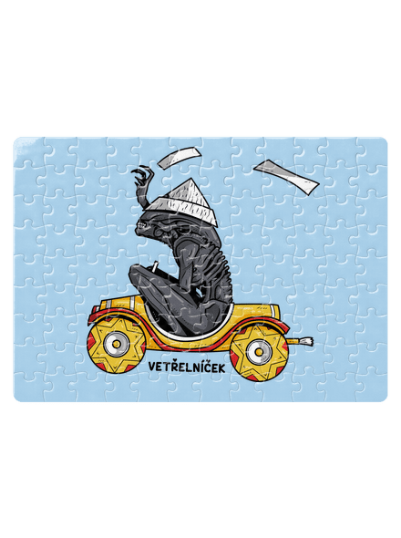 Vetřelníček puzzle White