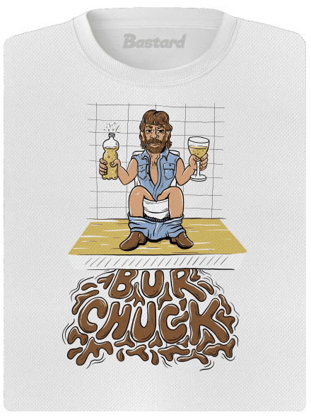 BurChuck dámské sportovní tričko White
