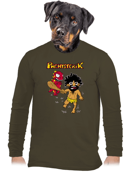 Prehysterik pánské dlouhý rukáv Urban Khaki