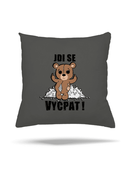 Jdi se vycpat polštář Gray Pol
