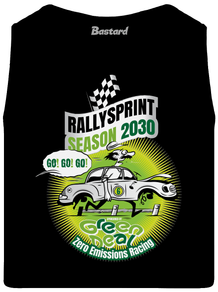 Rallysprint 2030 pánské tílko Black