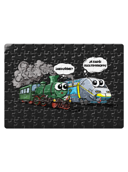 Zakouříme? puzzle White