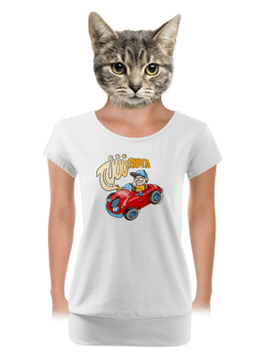 dámské tričko s lemem