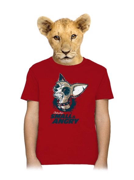 Čivava dětské tričko Red