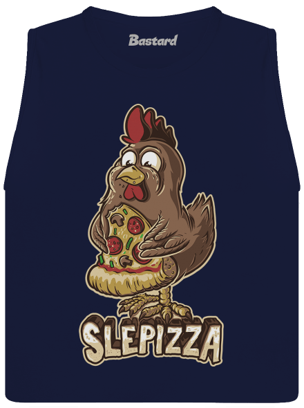 Slepizza dámské tílko volné Navy