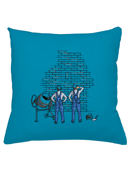 Zedníci polštář Blue Turquoise